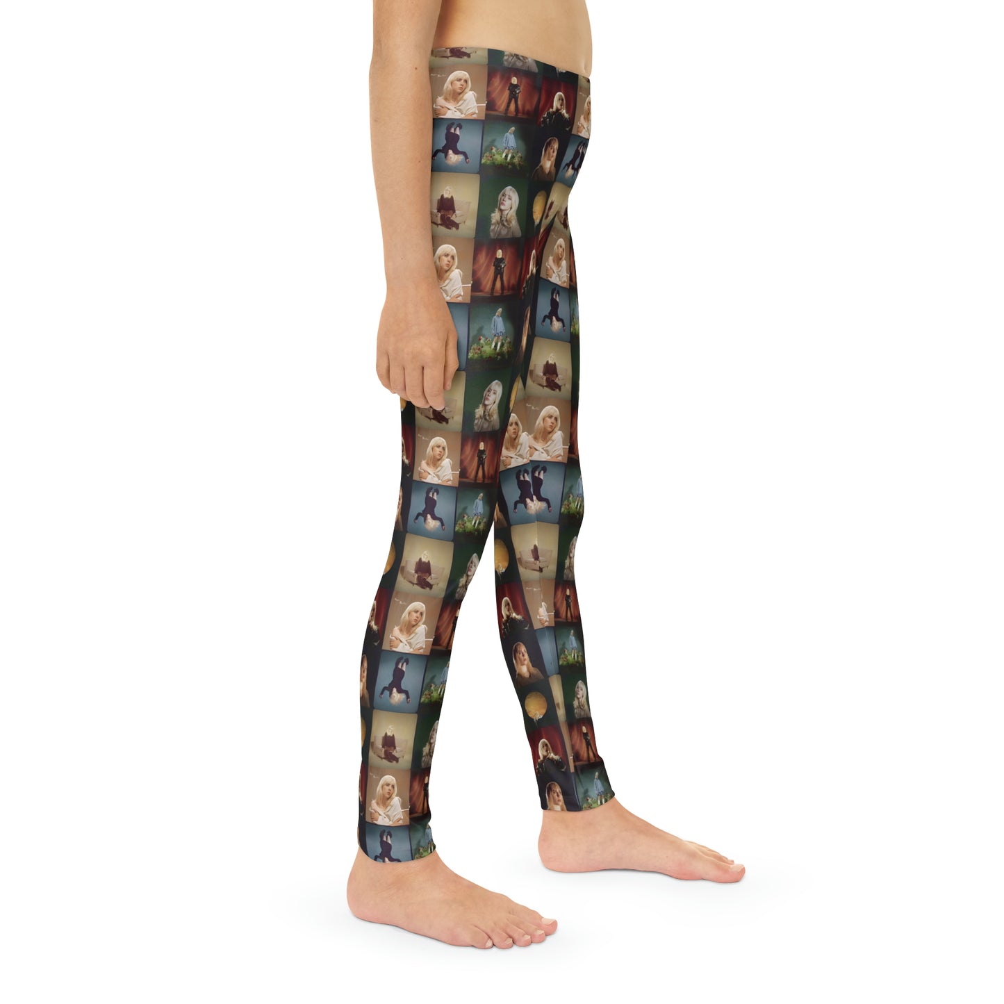 Billie Eish Happier Than Ever Mosaic Youth Full-Length Leggings