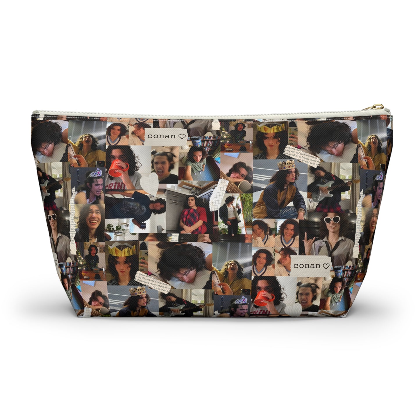 Conan Grey Being Cute Photo Collage Accessory Pouch w T-bottom