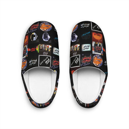 Daft Punk Album Cover Art Collidge Men's Indoor Slippers