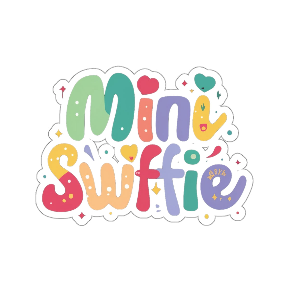 Taylor Swift Mini Swiftie Kiss-Cut Sticker