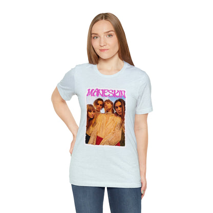 Måneskin Group Photo Unisex Jersey Short Sleeve Tee Shirt