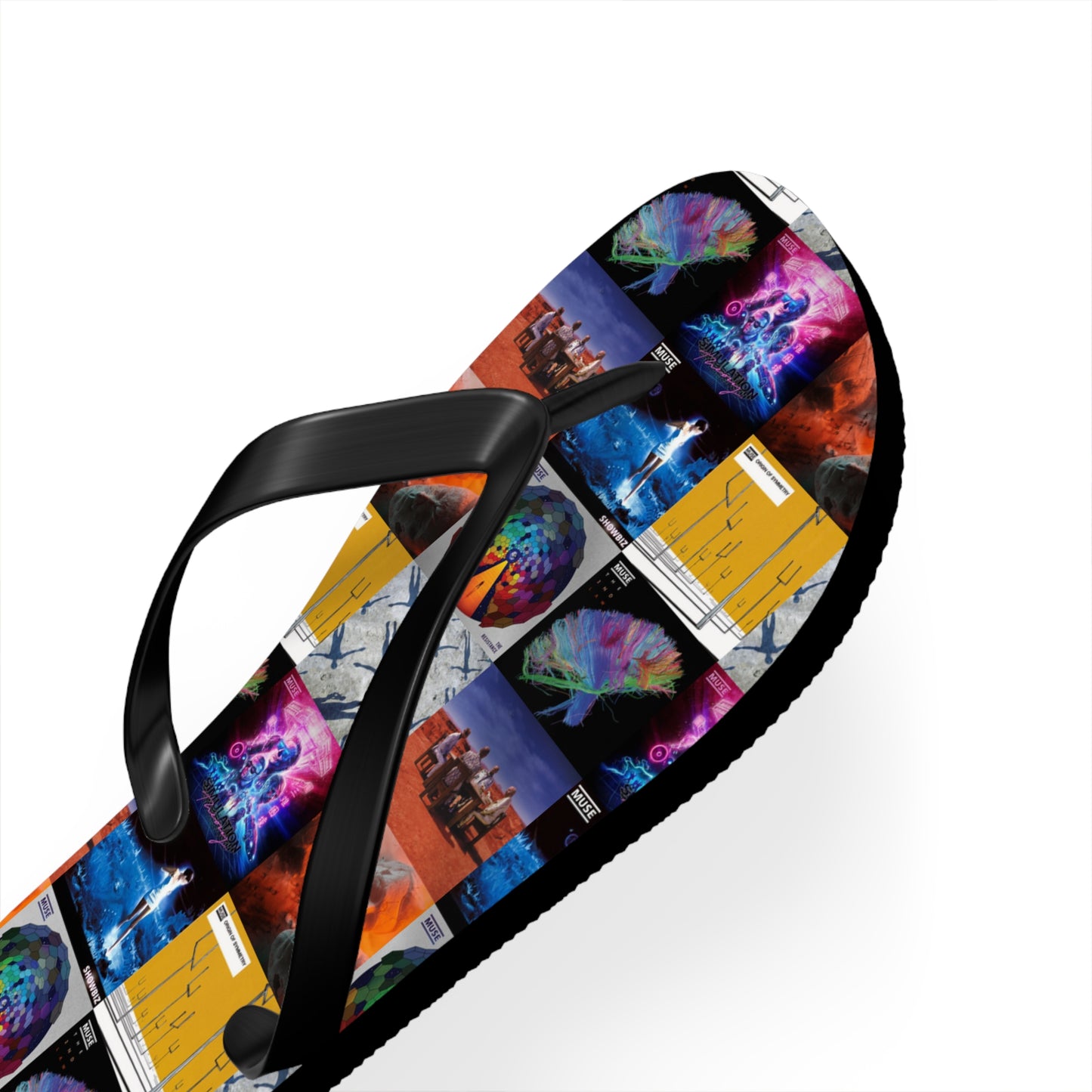 Muse Album Cover Collage Flip Flops