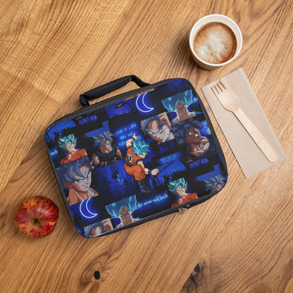 Dragon Ball Z Saiyan Moonlight Collage Lunch Bag