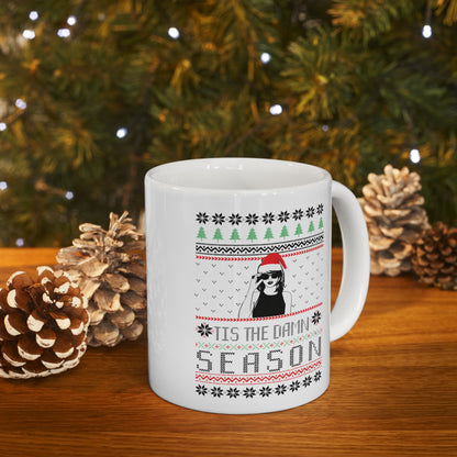 Taylor Swift 'Tis The Damn Season White Ceramic Mug