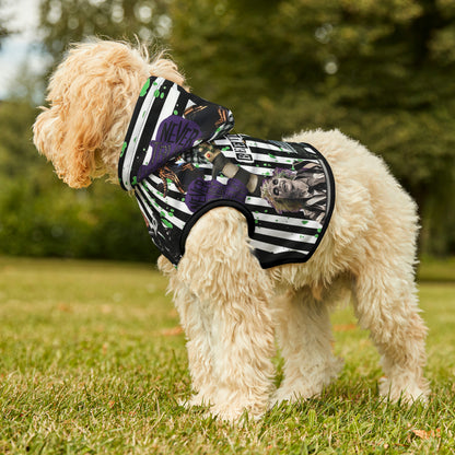 Beetlejuice Strange And Unusual Collage Pet Hoodie