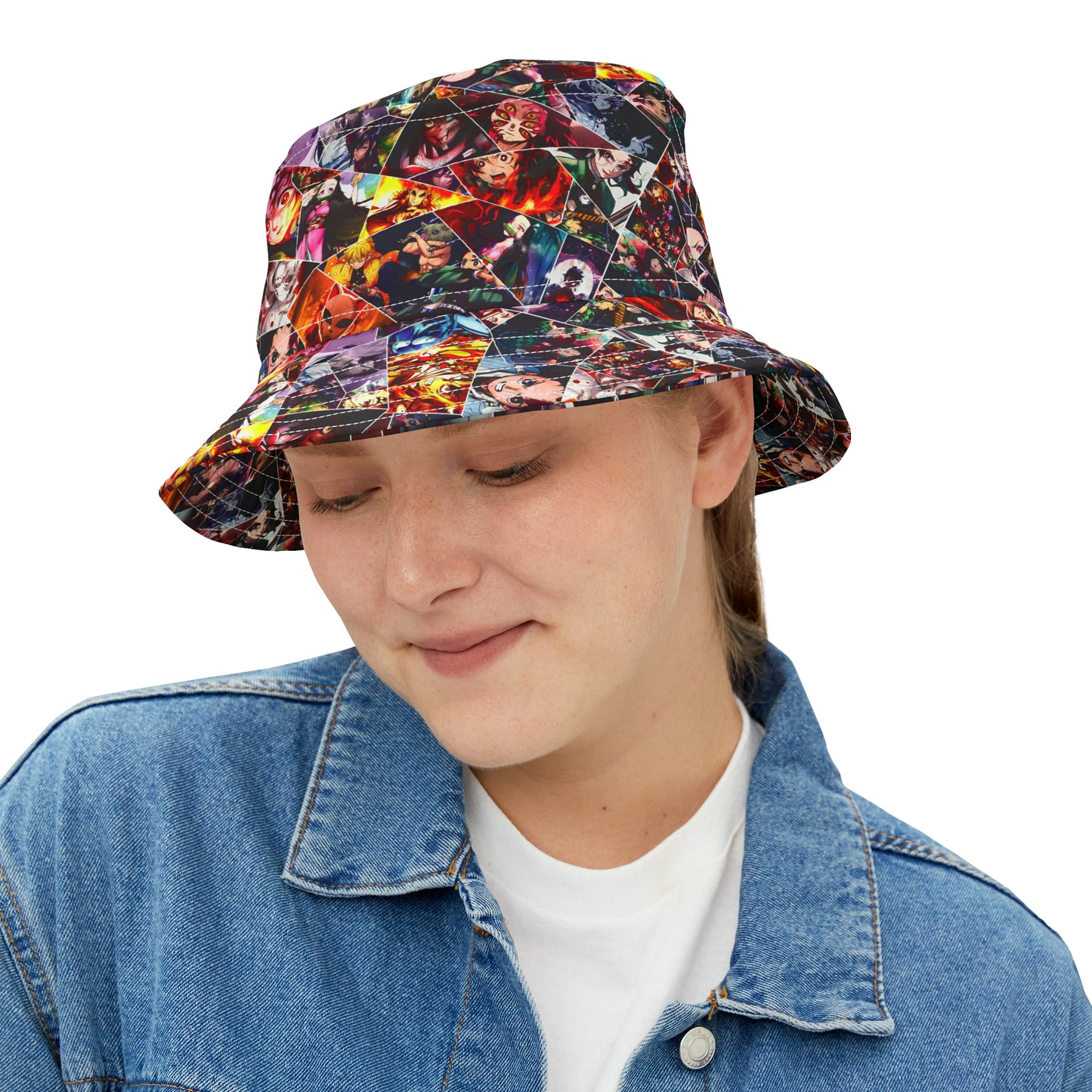 Demon Slayer Reflections Collage Bucket Hat