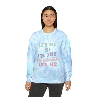 Taylor Swift It's Me Hi Unisex Tie-Dye Sweatshirt