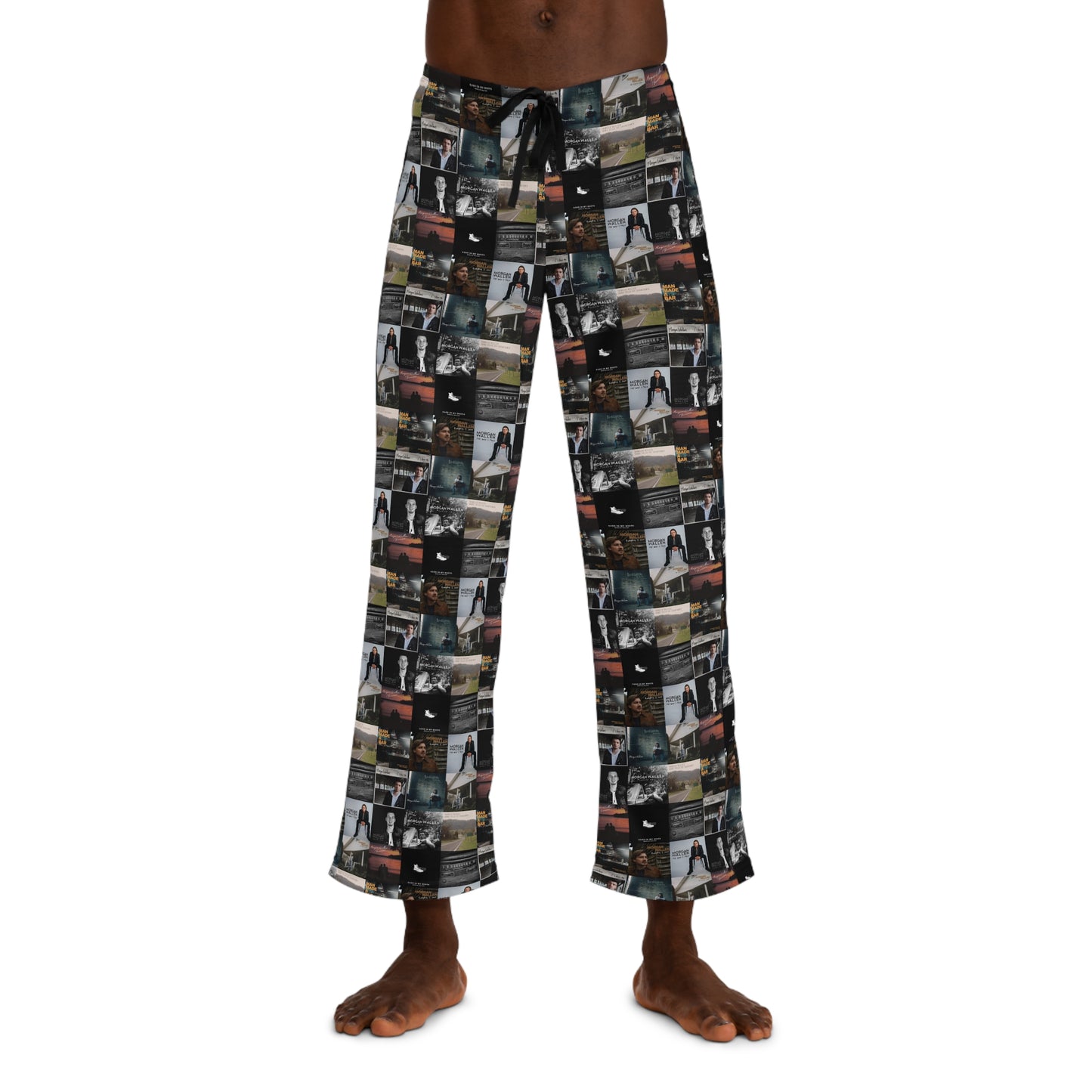 Morgan Wallen Album Cover Collage Men's Pajama Pants