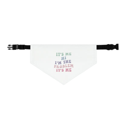 Taylor Swift It's Me Hi Pet Bandana Collar