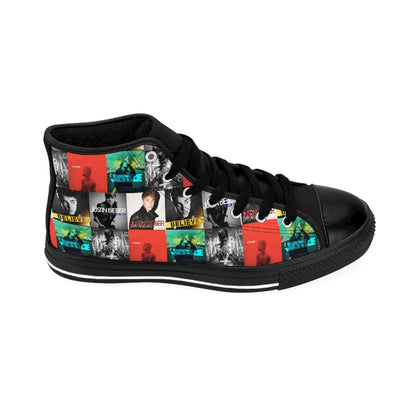 Justin Bieber Album Cover Collage Women's Classic Sneakers