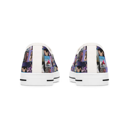 Olivia Rodrigo Album Cover Art Collage Women's Low Top Sneakers