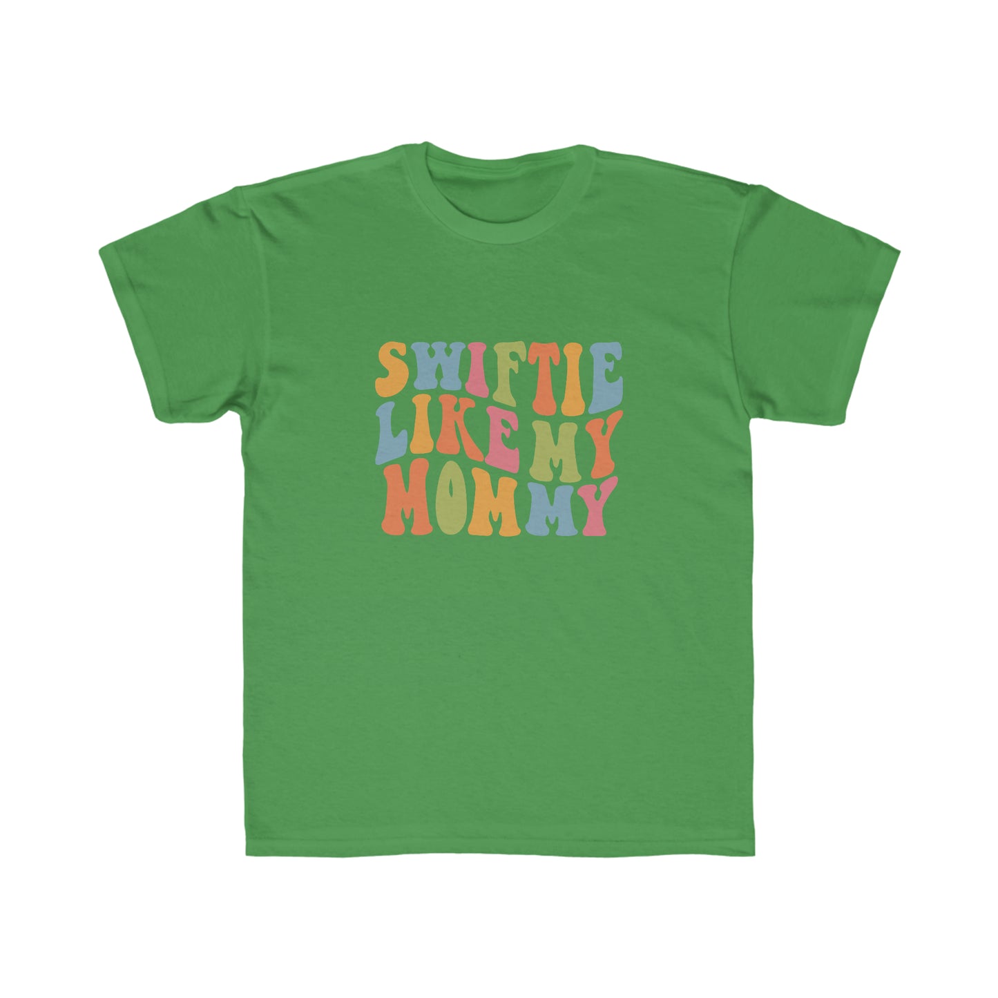 Taylor Swift Swiftie Like My Mommy Kids Regular Fit Tee