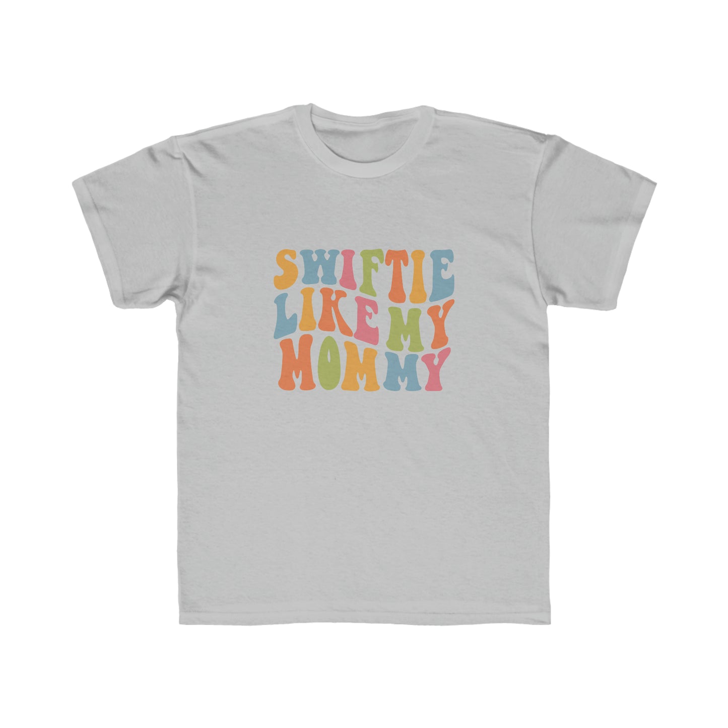 Taylor Swift Swiftie Like My Mommy Kids Regular Fit Tee