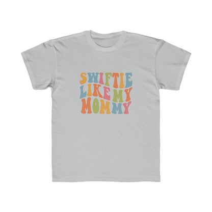 Taylor Swift Swiftie Like My Mommy Kids Regular Fit Tee