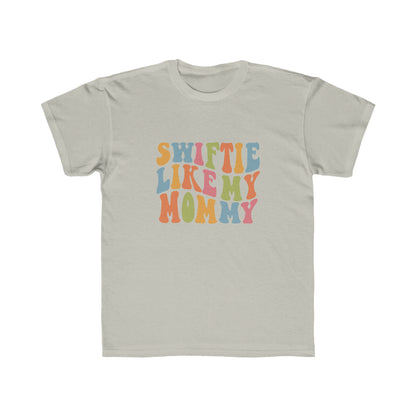 Taylor Swift Swiftie Like My Mommy Kids Regular Fit Tee