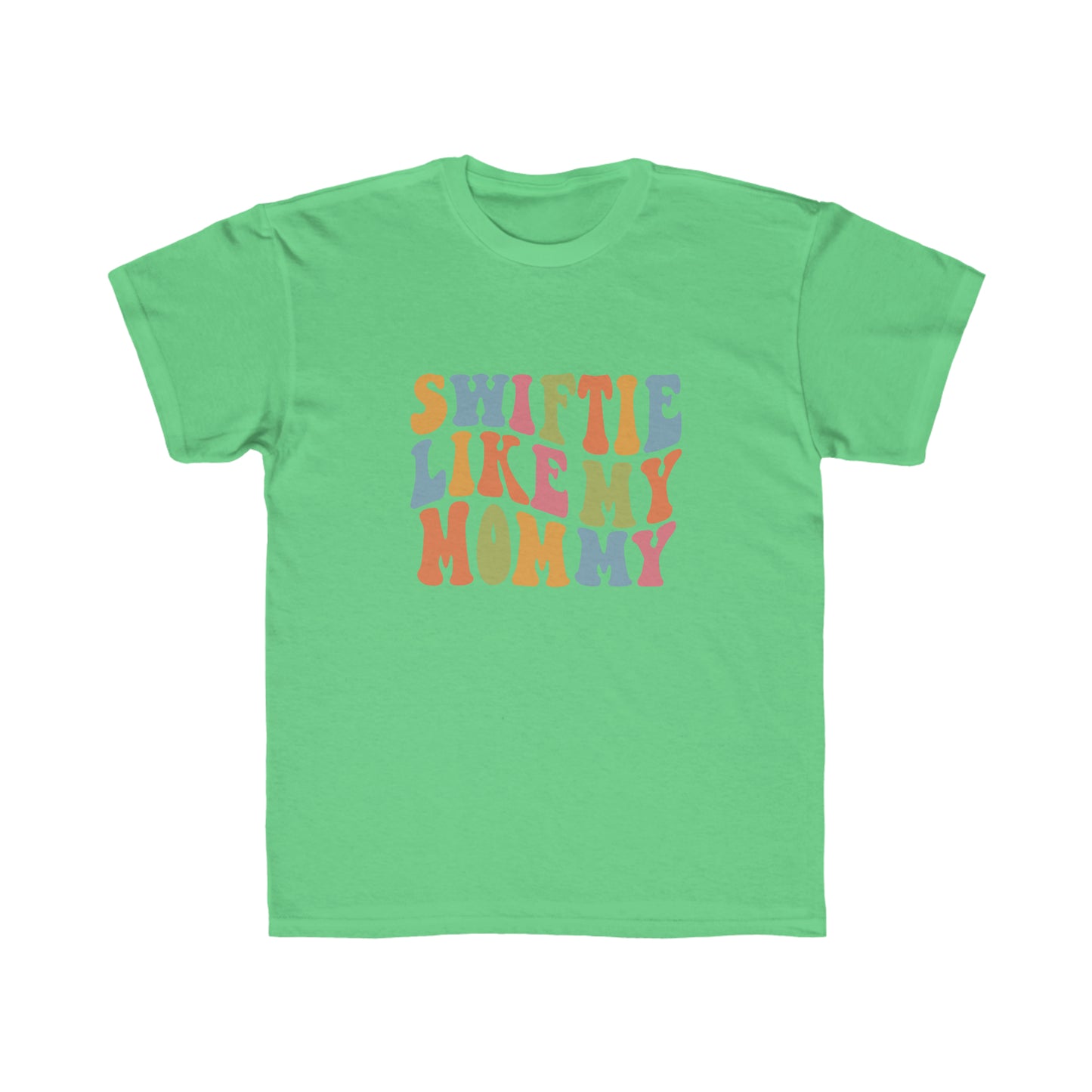 Taylor Swift Swiftie Like My Mommy Kids Regular Fit Tee