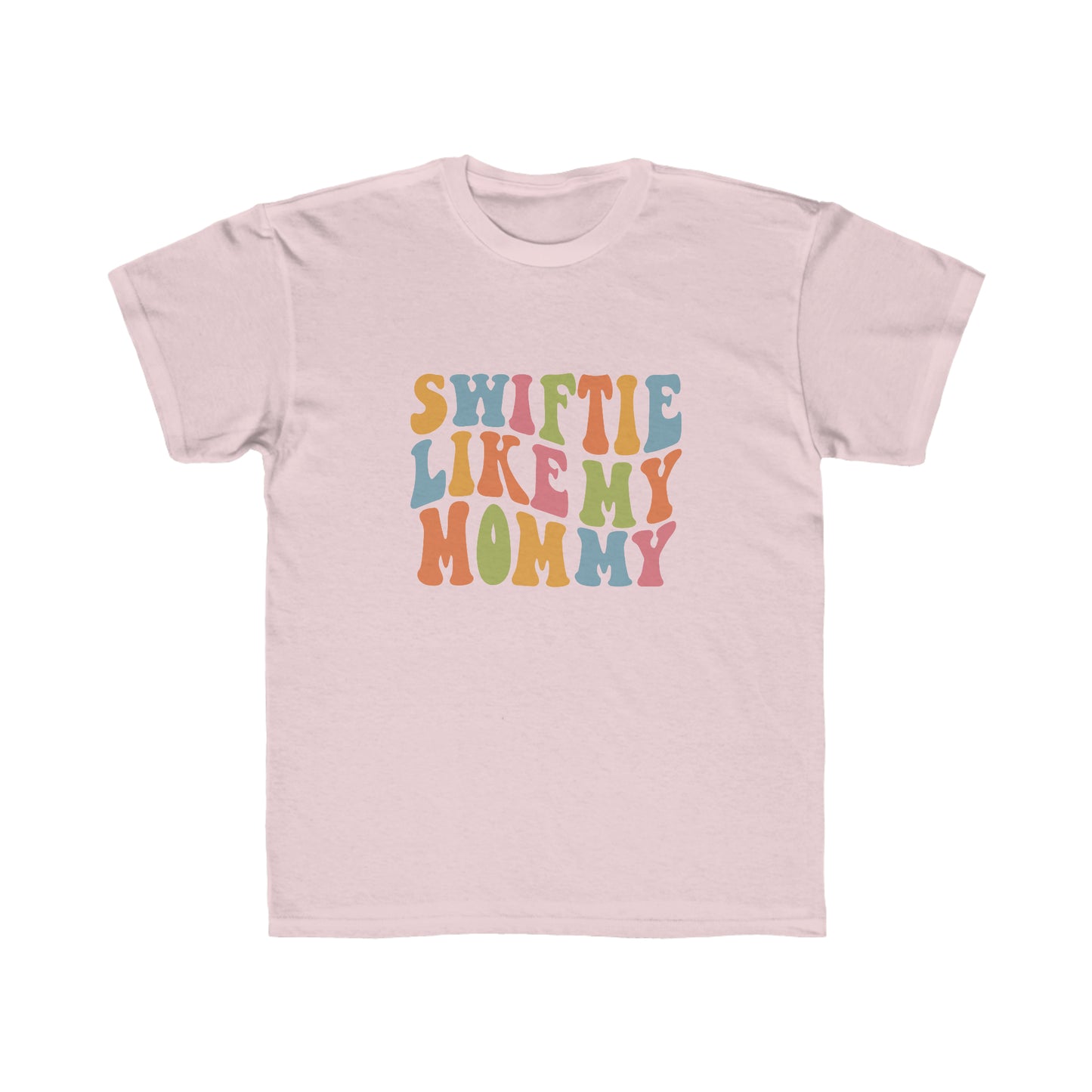 Taylor Swift Swiftie Like My Mommy Kids Regular Fit Tee