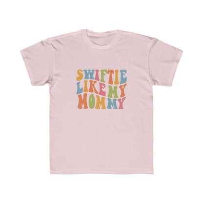 Taylor Swift Swiftie Like My Mommy Kids Regular Fit Tee