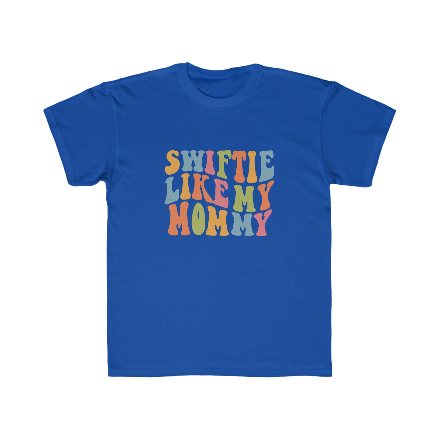 Taylor Swift Swiftie Like My Mommy Kids Regular Fit Tee