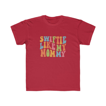 Taylor Swift Swiftie Like My Mommy Kids Regular Fit Tee