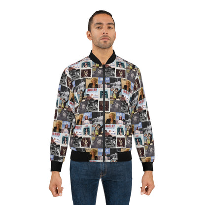 Lana Del Rey Album Cover Collage Men's Bomber Jacket