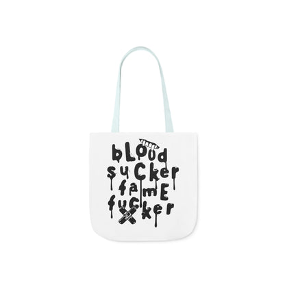 Olivia Rodrigo Blood Sucker Fame Fucker Polyester Canvas Tote Bag