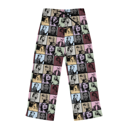 Taylor Swift Eras Collage Women's Pajama Pants