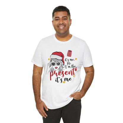 Taylor Swift I'm The Present Unisex Jersey Short Sleeve Tee Shirt