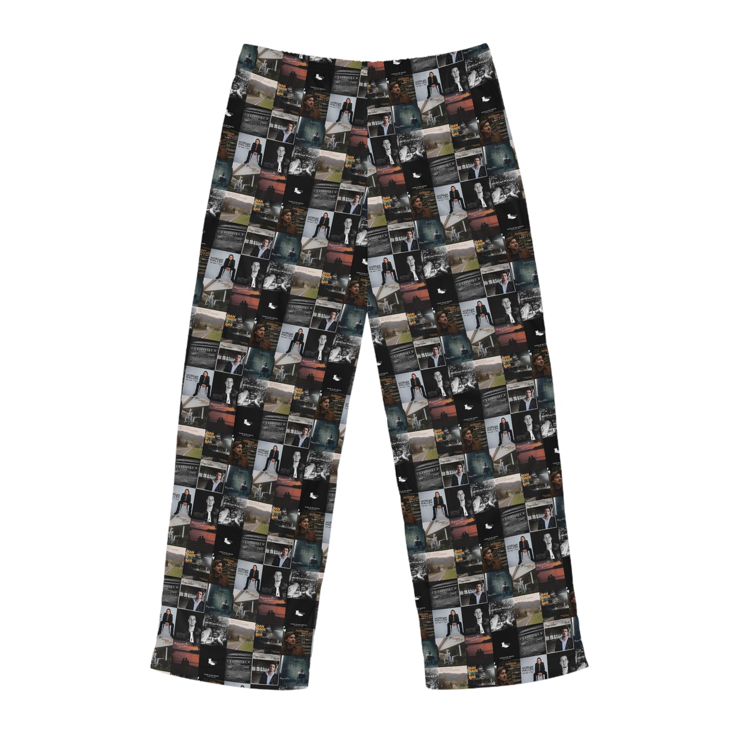 Morgan Wallen Album Cover Collage Men's Pajama Pants