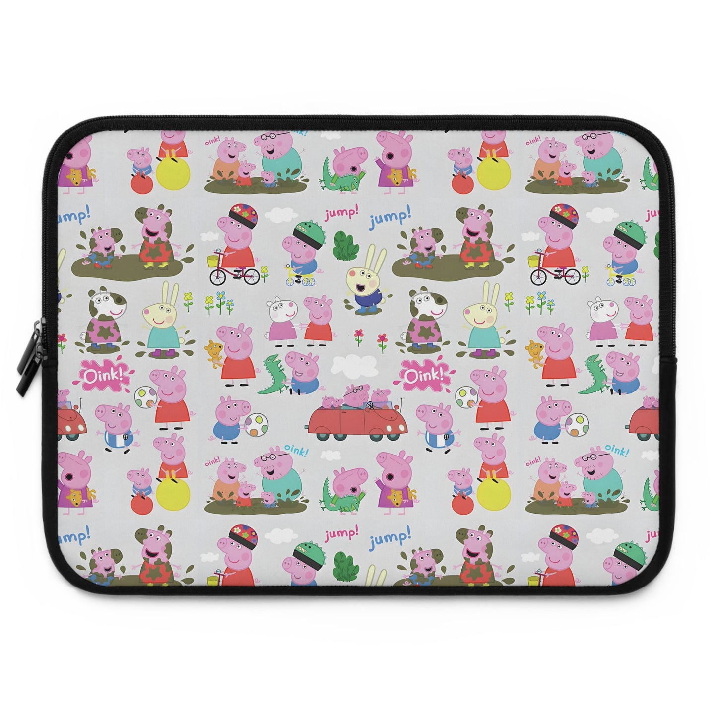 Peppa Pig Oink Oink Collage Laptop Sleeve