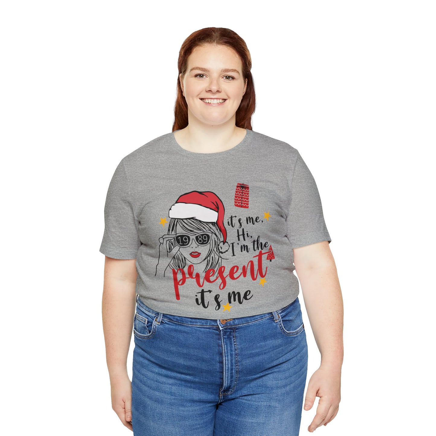 Taylor Swift I'm The Present Unisex Jersey Short Sleeve Tee Shirt