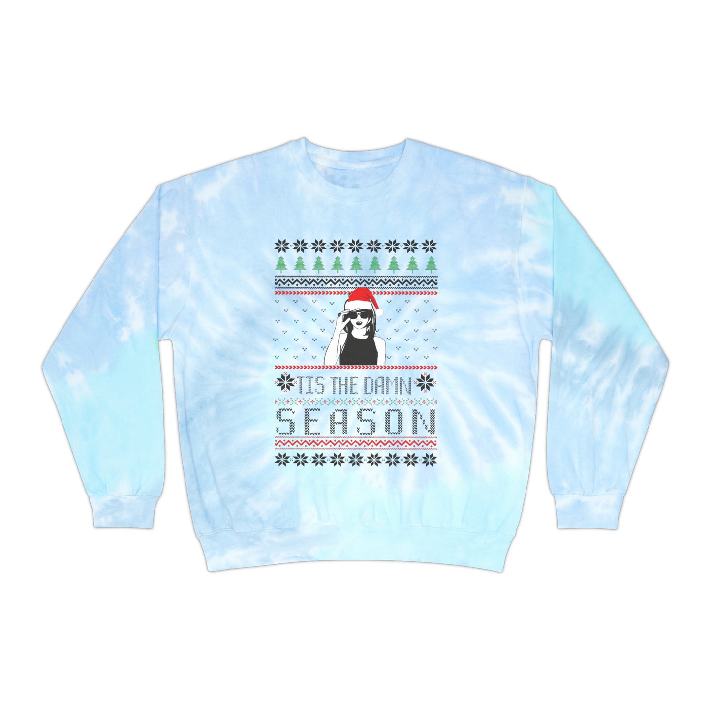 Taylor Swift 'Tis The Damn Season Unisex Tie-Dye Sweatshirt