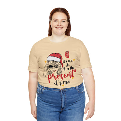 Taylor Swift I'm The Present Unisex Jersey Short Sleeve Tee Shirt