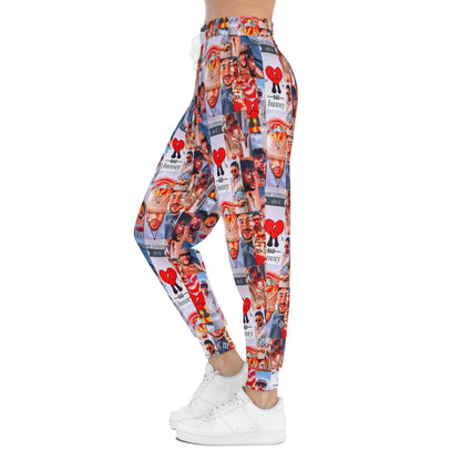 Bad Bunny Un Verano Sin Ti Photo Collage Athletic Jogger Sweatpants