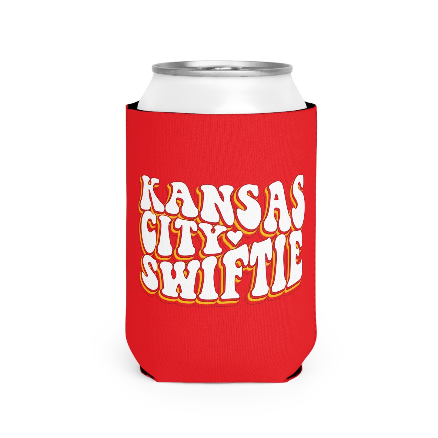 Taylor Swift Kansas City Swiftie Can Cooler Sleeve