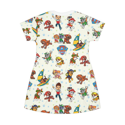 Paw Patrol Puppy Hero Squad T-Shirt Dress