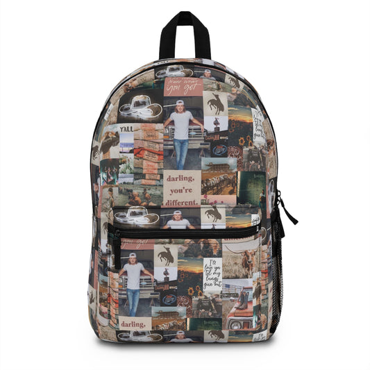 Morgan Wallen Darling You're Different Collage Backpack