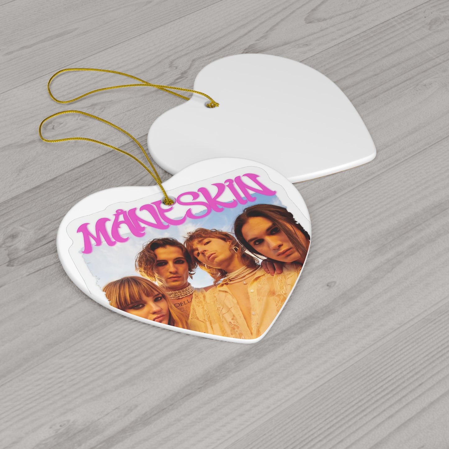 Måneskin Group Photo Ceramic Ornament