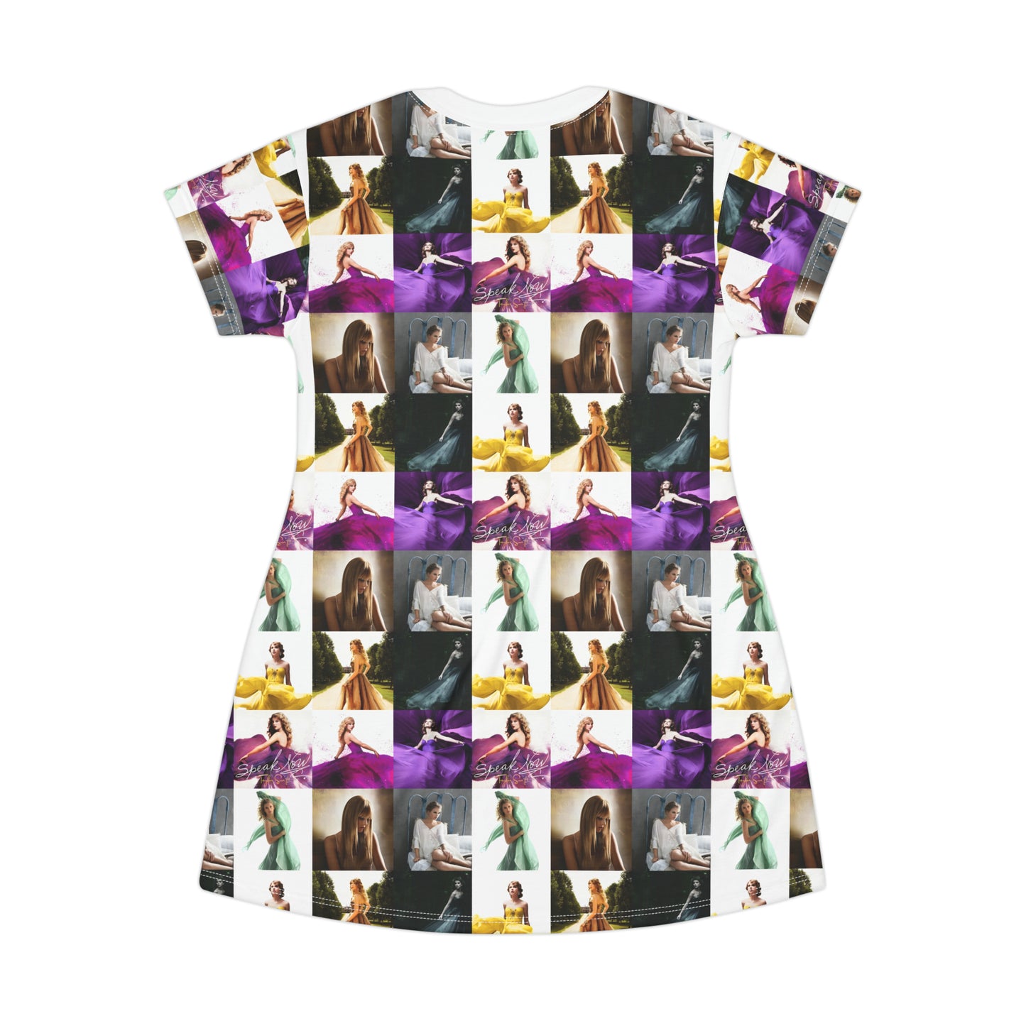 Taylor Swift Speak Now Mosaic T-Shirt Dress