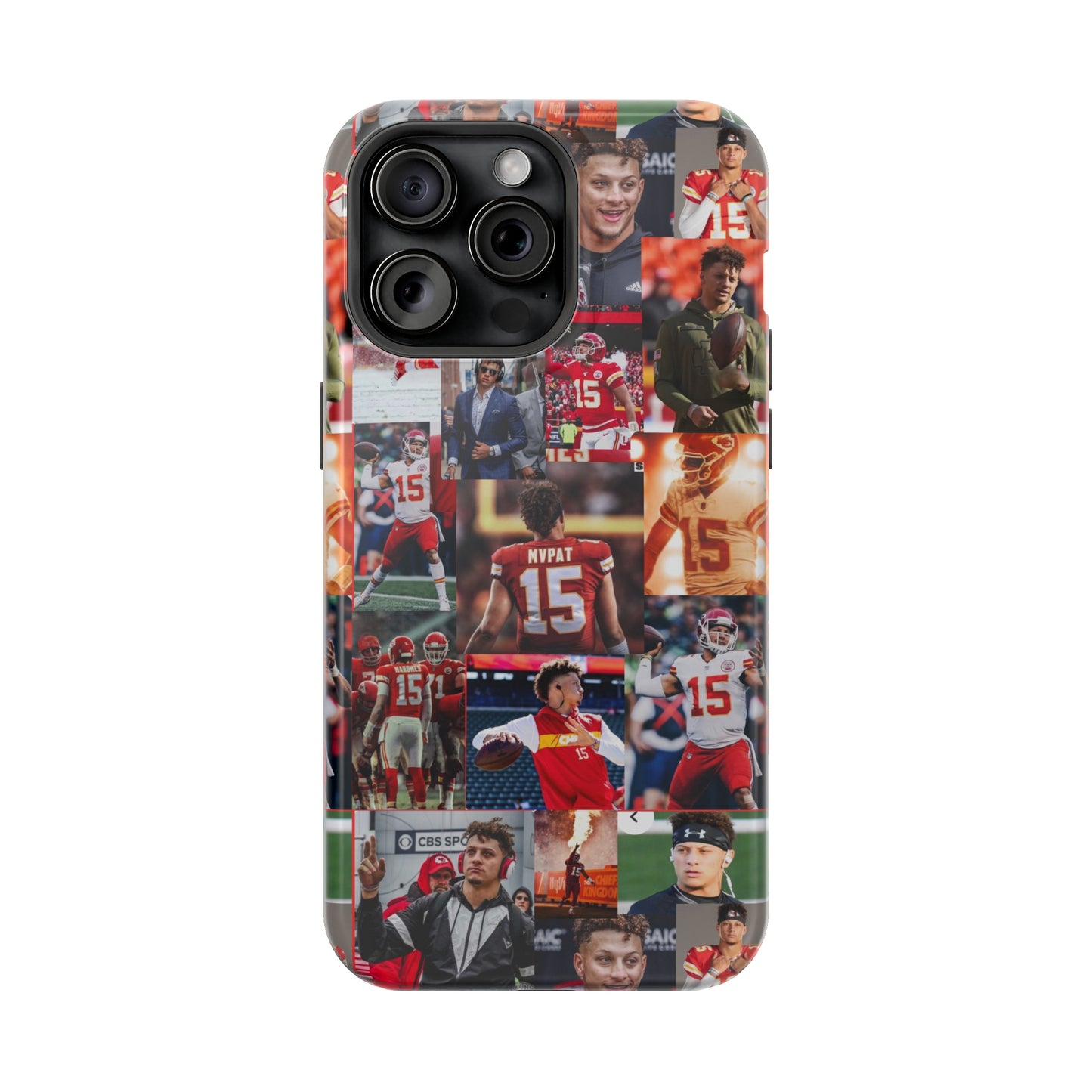 Patrick Mahomes Chiefs MVPAT Photo Collage MagSafe Tough Cases