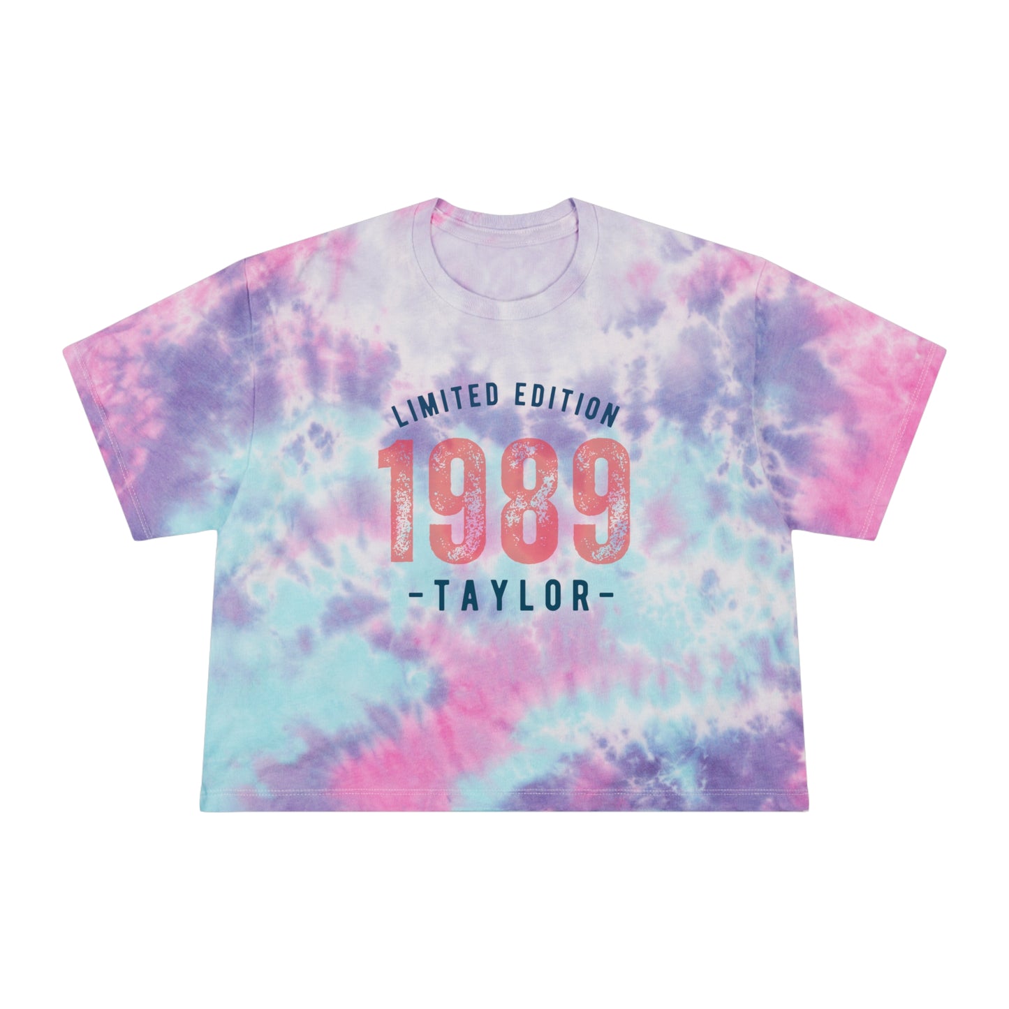 Taylor Swift 1989 Limited Edition Women's Tie-Dye Crop Tee