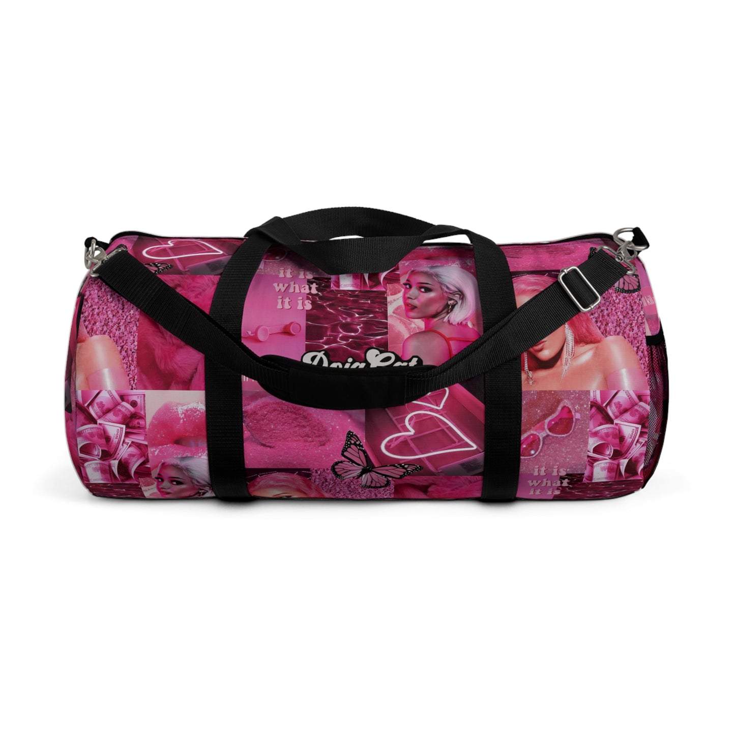 Doja Cat Pink Vibes Collage Duffel Bag