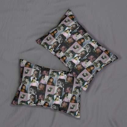 Ariana Grande Thank U Next Mosaic Spun Polyester Lumbar Pillow