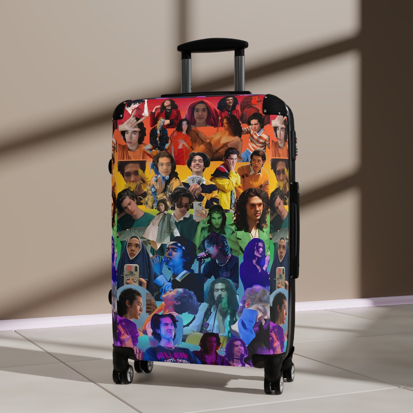 Conan Grey Rainbow Photo Collage Suitcase