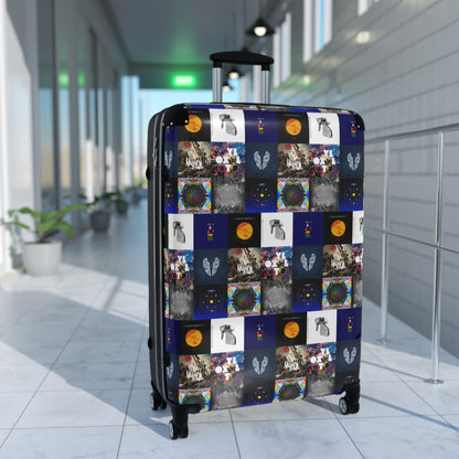 Colplay Album Cover Collage Suitcase