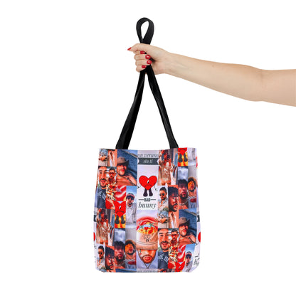 Bad Bunny Un Verano Sin Ti Photo Collage Tote Bag