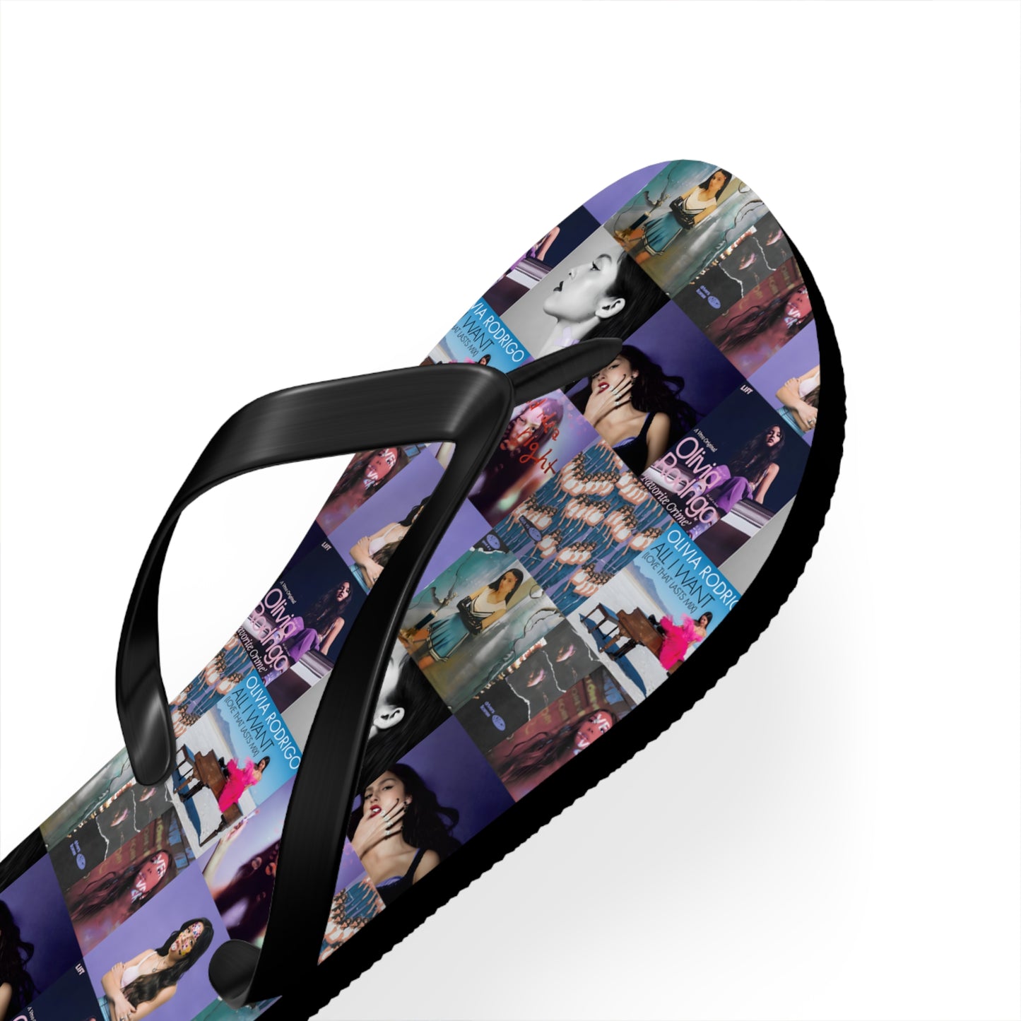 Olivia Rodrigo Album Cover Art Collage Flip Flops