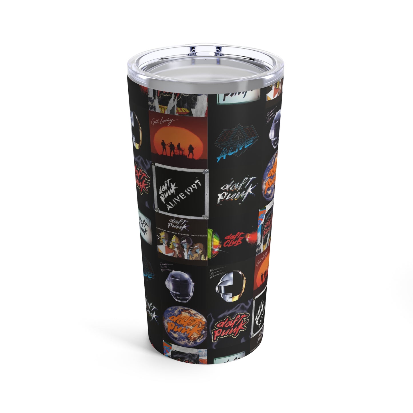 Daft Punk Album Cover Art Collage 20oz Tumbler