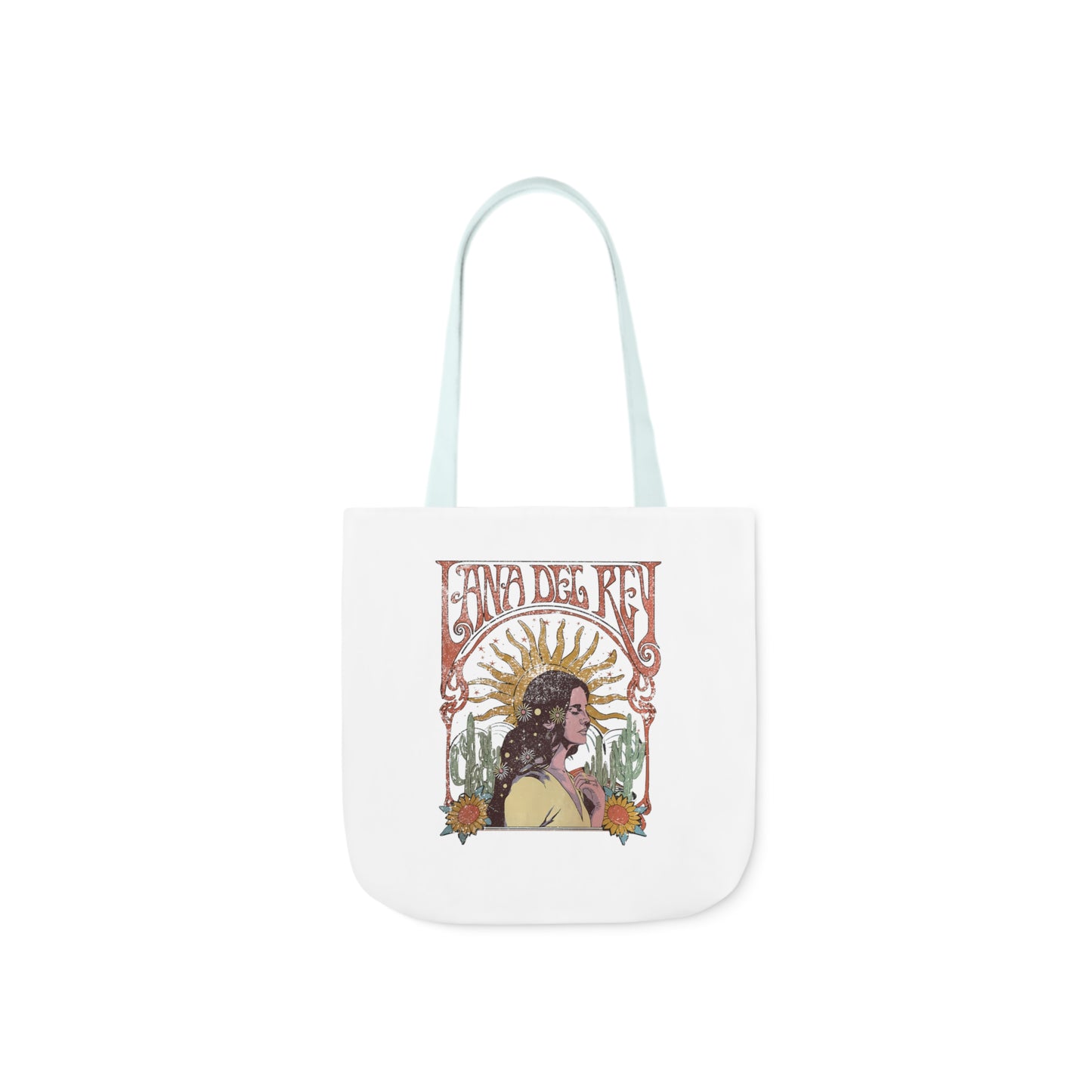 Lana Del Rey Vintage Artwork Polyester Canvas Tote Bag