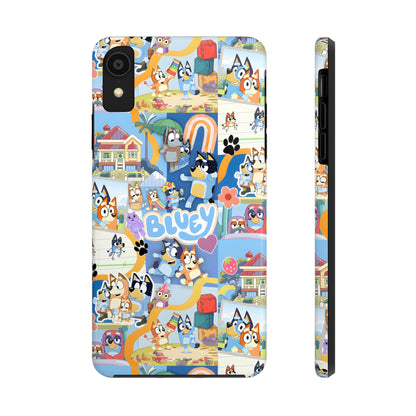 Bluey Playtime Collage Tough Phone Cases